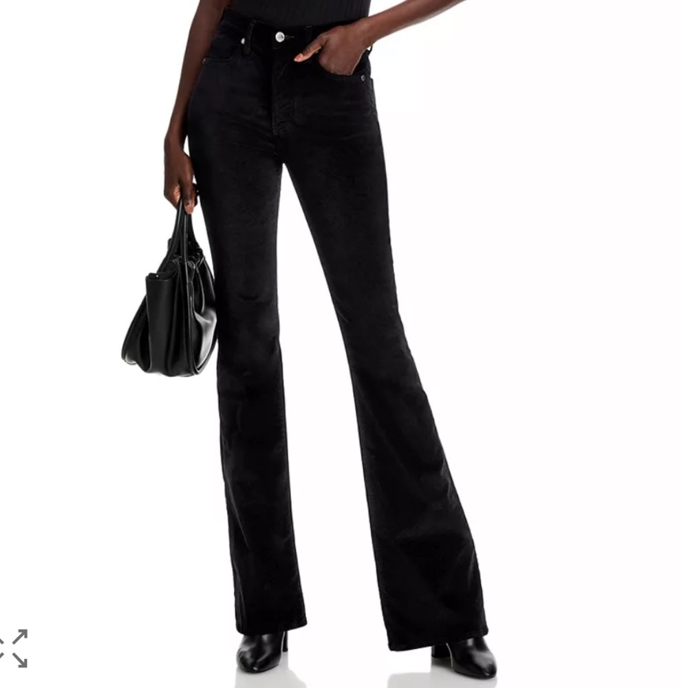 Veronica Beard Black Flare Jeans
